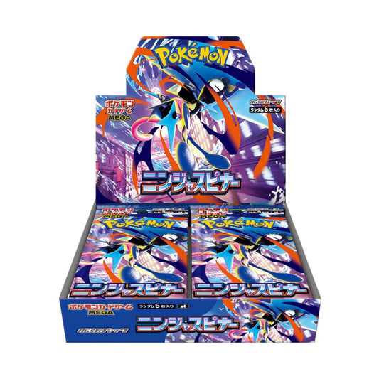Pokémon TCG Ninja Spinner Mega booster box, sealed