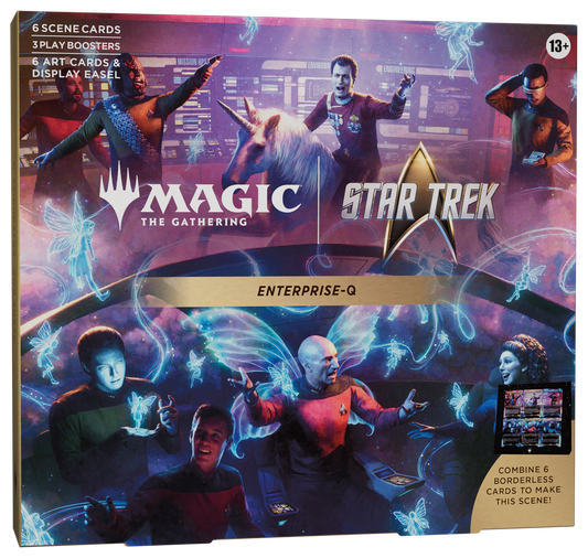 Magic: The Gathering Star Trek Scene Box Enterprise-Q, sealed