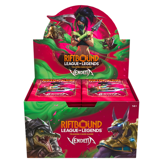 Riftbound Vendetta booster box, sealed