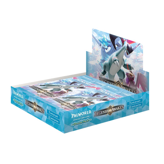 Palworld Official Card Game Legends Awaken BP02 Booster Box, 12 packs
