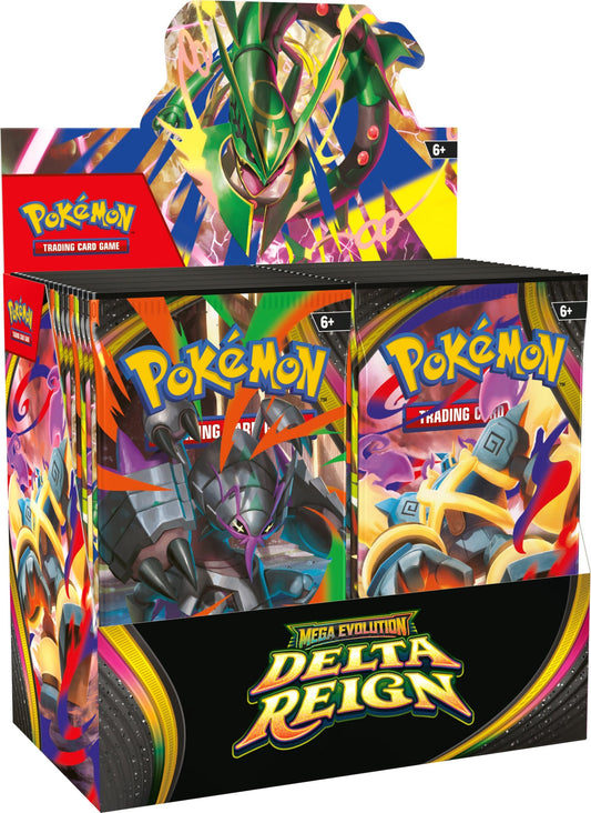 Pokémon TCG Mega Evolution Delta Reign booster box, sealed