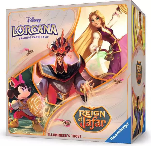 Disney Lorcana TCG: Reign of Jafar Illumineer's Trove — front of collector box