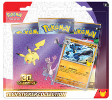 Pokémon TCG 30th Celebration Tech Sticker Collection, Lucario, sealed
