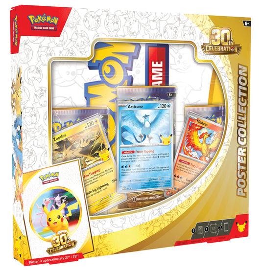 Pokémon TCG 30th Celebration Poster Collection, sealed