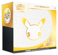 Pokémon TCG 30th Celebration Elite Trainer Box, sealed