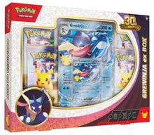 Pokémon TCG 30th Celebration Greninja ex Box, sealed