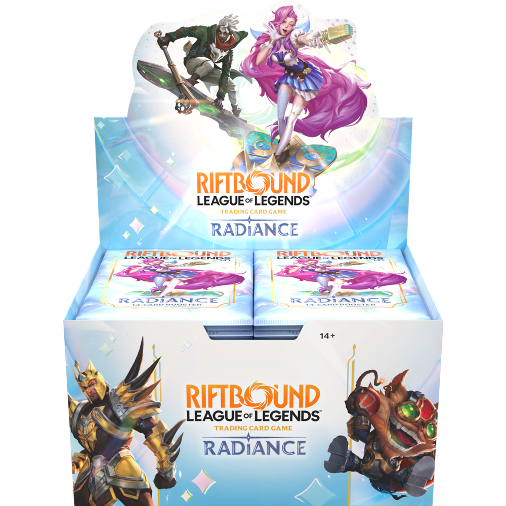 Riftbound: League of Legends TCG Radiance Booster Box, 24 packs