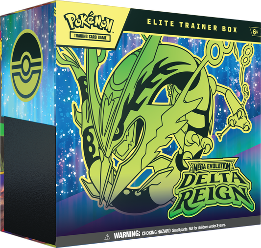 Pokémon TCG Mega Evolution Delta Reign Elite Trainer Box, sealed